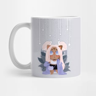 Pink Hair Kitty Mug